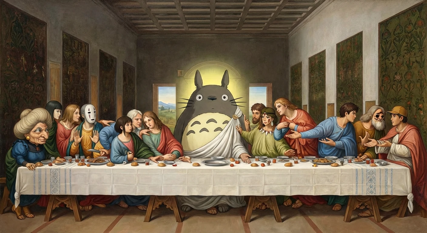 Ghibli Last Supper