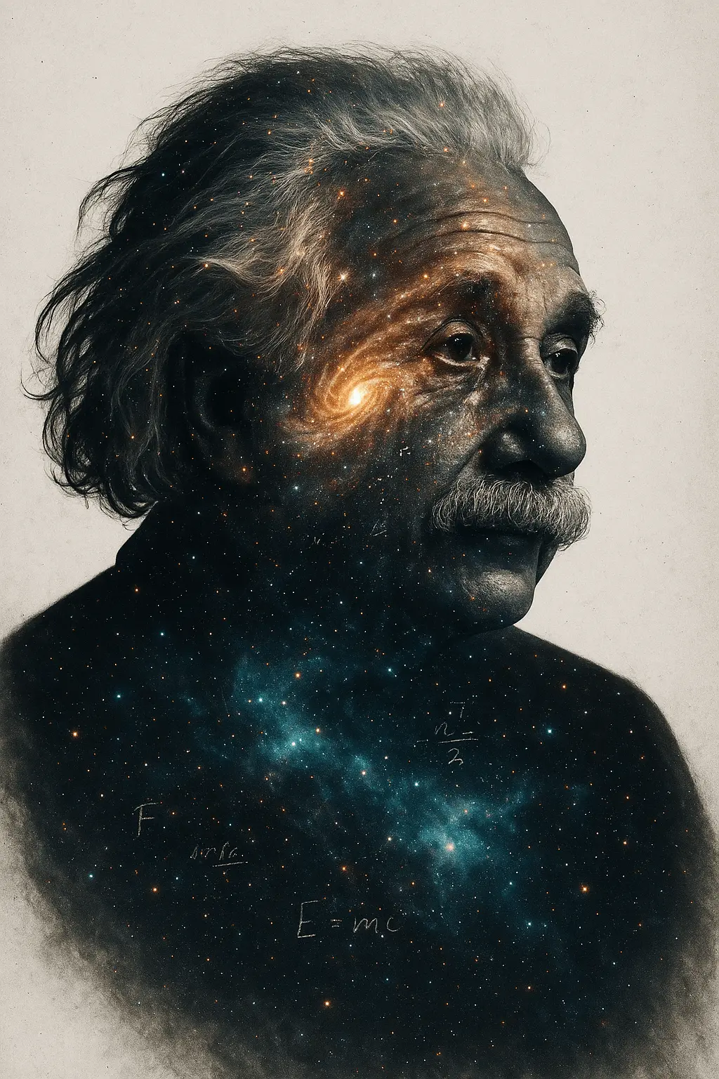 Einstein Double Exposure Universe